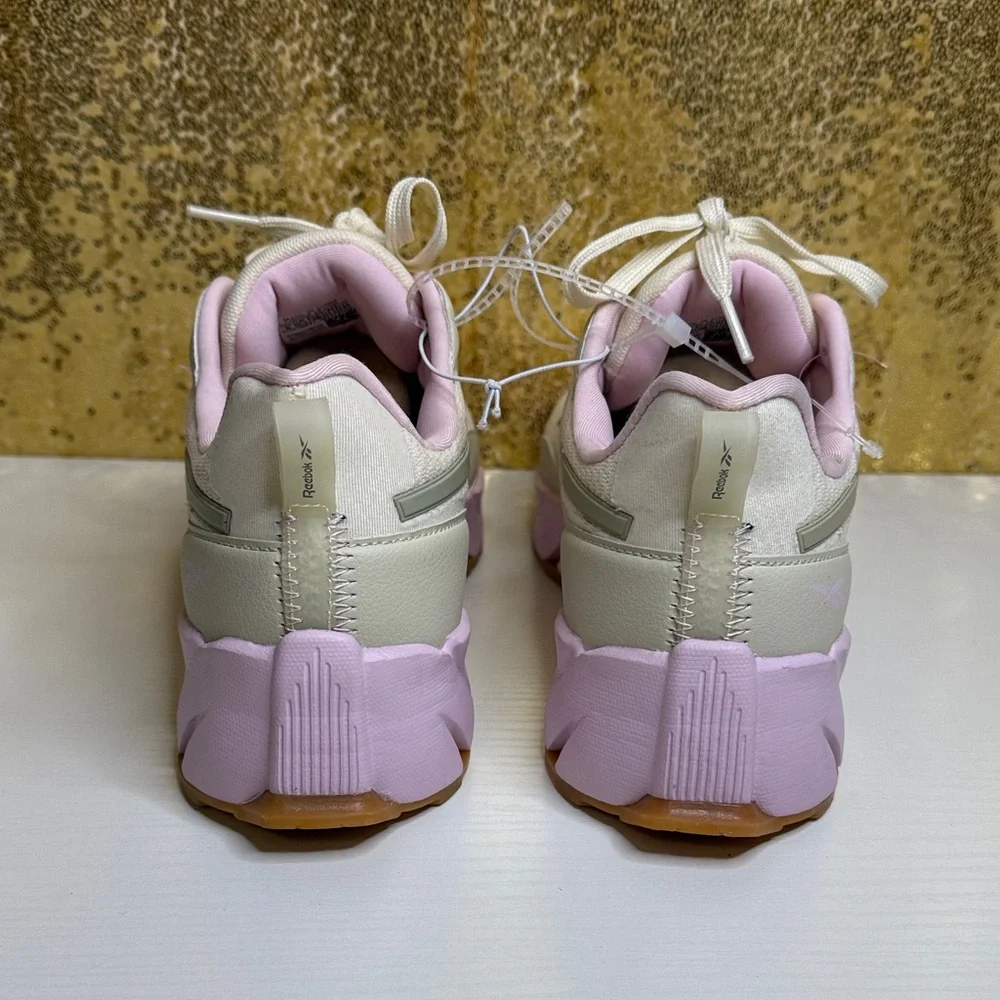 Reebok Vizome Big Girl  Cream and pink  Sneakers